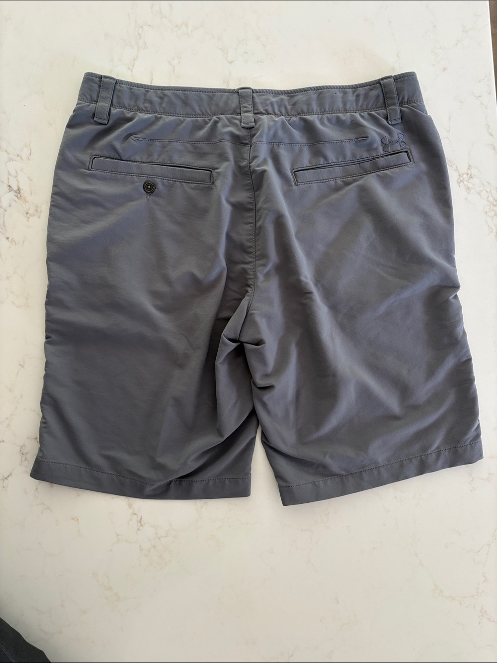 Under Armour Men's Gray Performance Shorts - Picture 3 of 3